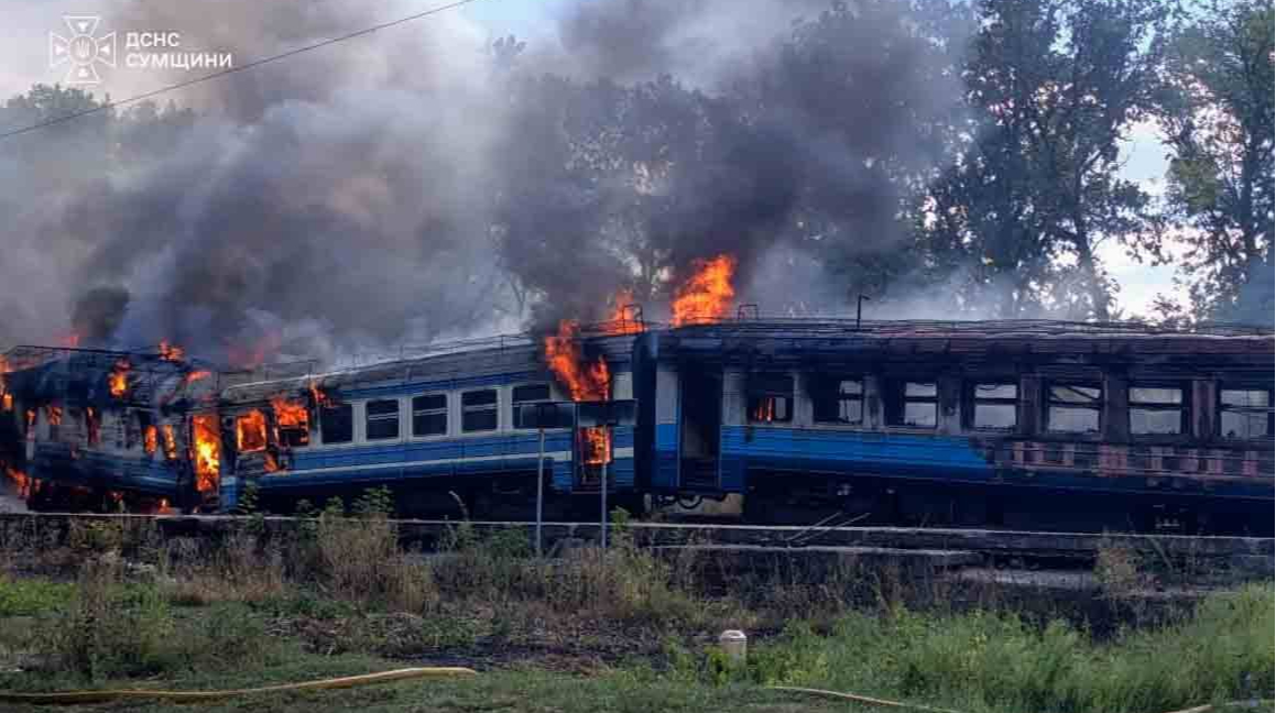 Russian Drone Strike on Train in Sumy Oblast Kills Two Women as Wave of Attacks Hits Ukraine