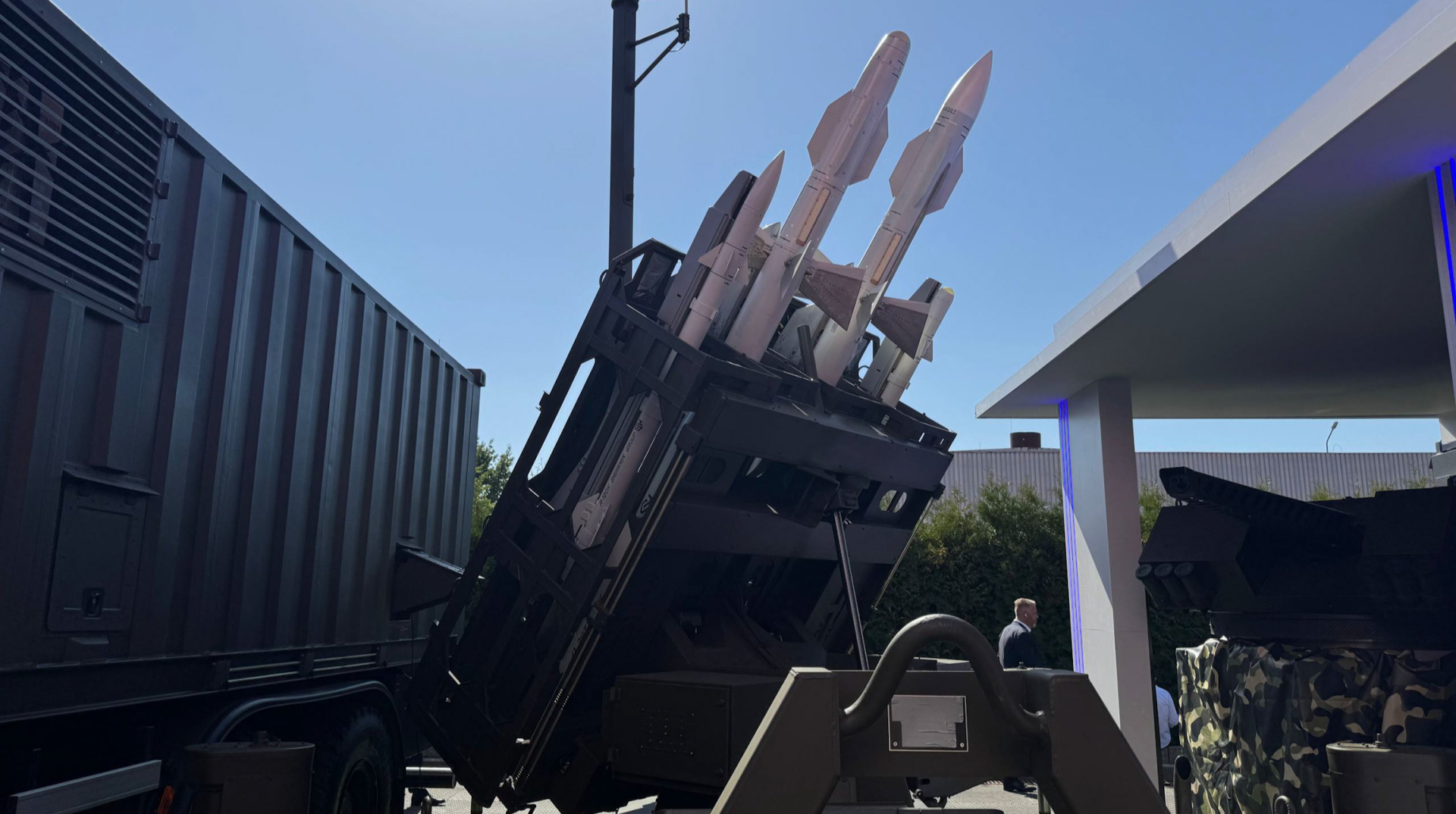 Ukraine unveils Shershen multi-calibre air-defence system and R-120K missile at MSPO-2026 in Poland